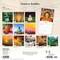 Brush Dance; Timeless Buddha | 2027 12 x 24 Inch (Hanging) Monthly Square Wall Calendar | Plastic-Free; Category:Wall Calendars; Image:3